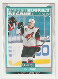 Jan Jenik RC - Arizona Coyotes (NHL Hockey Card) 2021-22 O-Pee-Chee # 511 Mint