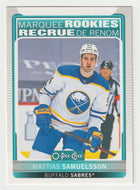 Mattias Samuelsson RC - Buffalo Sabres (NHL Hockey Card) 2021-22 O-Pee-Chee # 524 Mint
