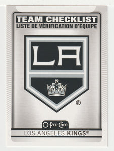 Los Angeles Kings - Checklist & Logo (NHL Hockey Card) 2021-22 O-Pee-Chee # 564 Mint