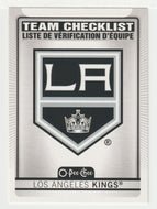 Los Angeles Kings - Checklist & Logo (NHL Hockey Card) 2021-22 O-Pee-Chee # 564 Mint
