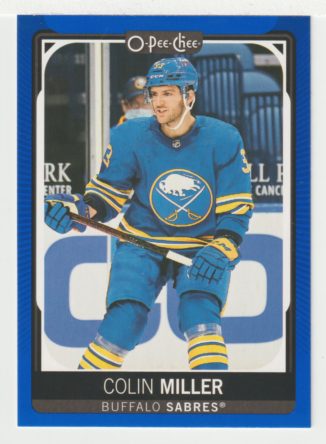 Colin Miller - Buffalo Sabres - Blue Edition (NHL Hockey Card) 2021-22 O-Pee-Chee # 116 Mint