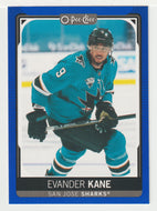 Evander Kane - San Jose Sharks - Blue Edition (NHL Hockey Card) 2021-22 O-Pee-Chee # 474 Mint