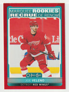 Joe Veleno - Detroit Red Wings - Red Edition (NHL Hockey Card) 2021-22 O-Pee-Chee # 501 Mint