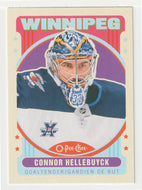 Connor Hellebuyck - Winnipeg Jets - Retro (NHL Hockey Card) 2021-22 O-Pee-Chee # 39 Mint