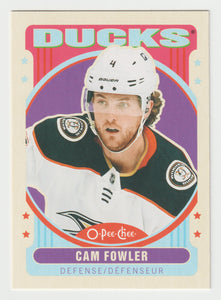Cam Fowler - Anaheim Ducks - Retro (NHL Hockey Card) 2021-22 O-Pee-Chee # 80 Mint
