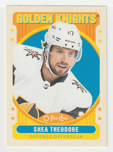 Shea Theodore - Vegas Golden Knights - Retro (NHL Hockey Card) 2021-22 O-Pee-Chee # 291 Mint