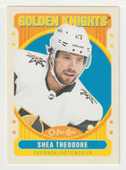 Shea Theodore - Vegas Golden Knights - Retro (NHL Hockey Card) 2021-22 O-Pee-Chee # 291 Mint