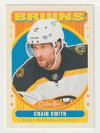 Craig Smith - Boston Bruins - Retro (NHL Hockey Card) 2021-22 O-Pee-Chee # 327 Mint