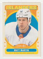 Matt Martin - New York Islanders - Retro (NHL Hockey Card) 2021-22 O-Pee-Chee # 328 Mint