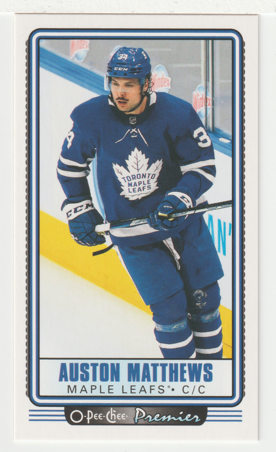 Auston Matthews - Toronto Maple Leafs - Premier Tallboys (NHL Hockey Card) 2021-22 O-Pee-Chee # P-2 Mint
