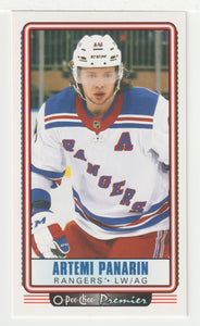 Artemi Panarin - New York Rangers - Premier Tallboys (NHL Hockey Card) 2021-22 O-Pee-Chee # P-32 Mint