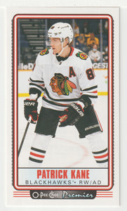 Patrick Kane - Chicago Blackhawks - Premier Tallboys (NHL Hockey Card) 2021-22 O-Pee-Chee # P-33 Mint