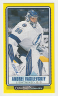 Andrei Vasilevskiy - Tampa Bay Lightning - Yellow - Premier Tallboys (NHL Hockey Card) 2021-22 O-Pee-Chee # P-14 Mint