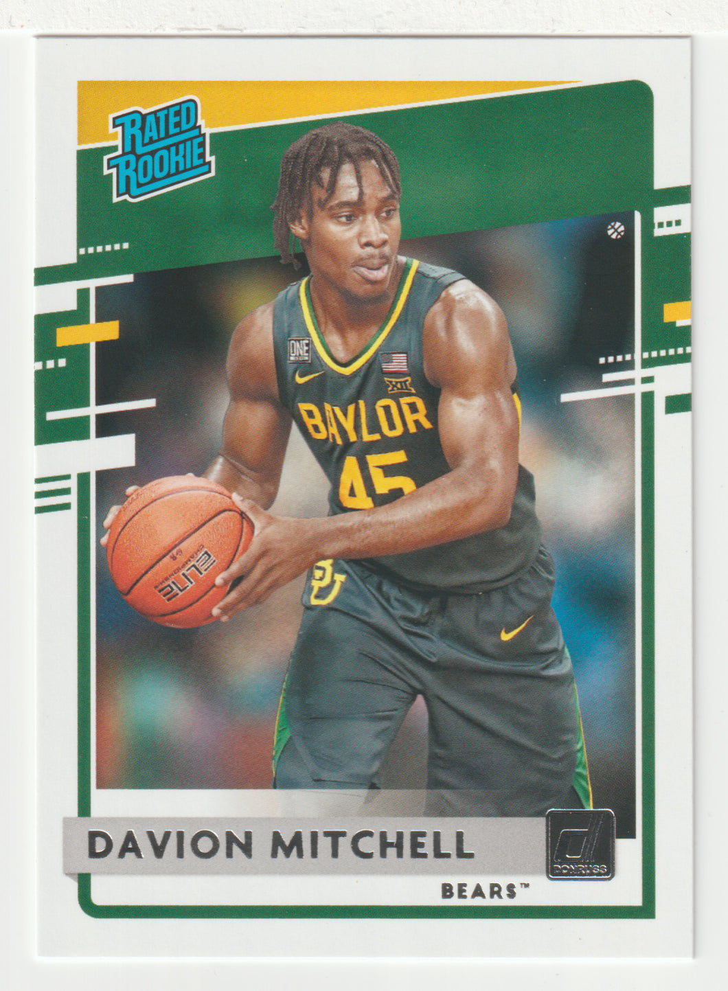 Davion Mitchell - Baylor Bears - Rated Rookie (NBA - NCAA Basketball Card) 2021-22 Panini Chronicles Draft Picks # 35 Mint