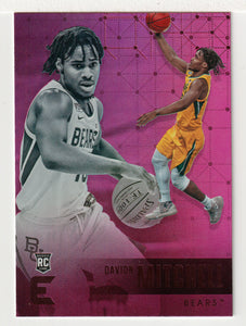 Davion Mitchell - Baylor Bears - Essentials - Pink (NBA - NCAA Basketball Card) 2021-22 Panini Chronicles Draft Picks # 110 Mint