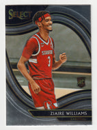 Ziaire Williams - Stanford Cardinal - Select (NBA - NCAA Basketball Card) 2021-22 Panini Chronicles Draft Picks # 291 Mint