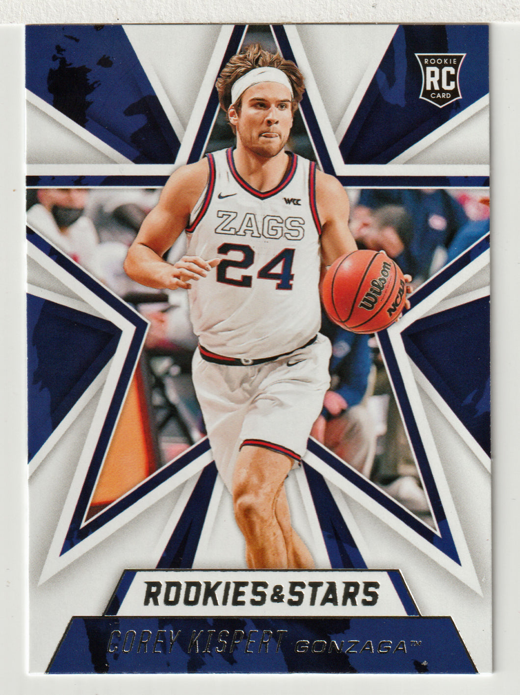 Corey Kispert - Gonzaga Bulldogs - Rookies & Stars (NBA - NCAA Basketball Card) 2021-22 Panini Chronicles Draft Picks # 308 Mint