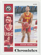 Evan Mobley - USC Trojans (NBA - NCAA Basketball Card) 2021-22 Panini Chronicles Draft Picks # 2 Mint