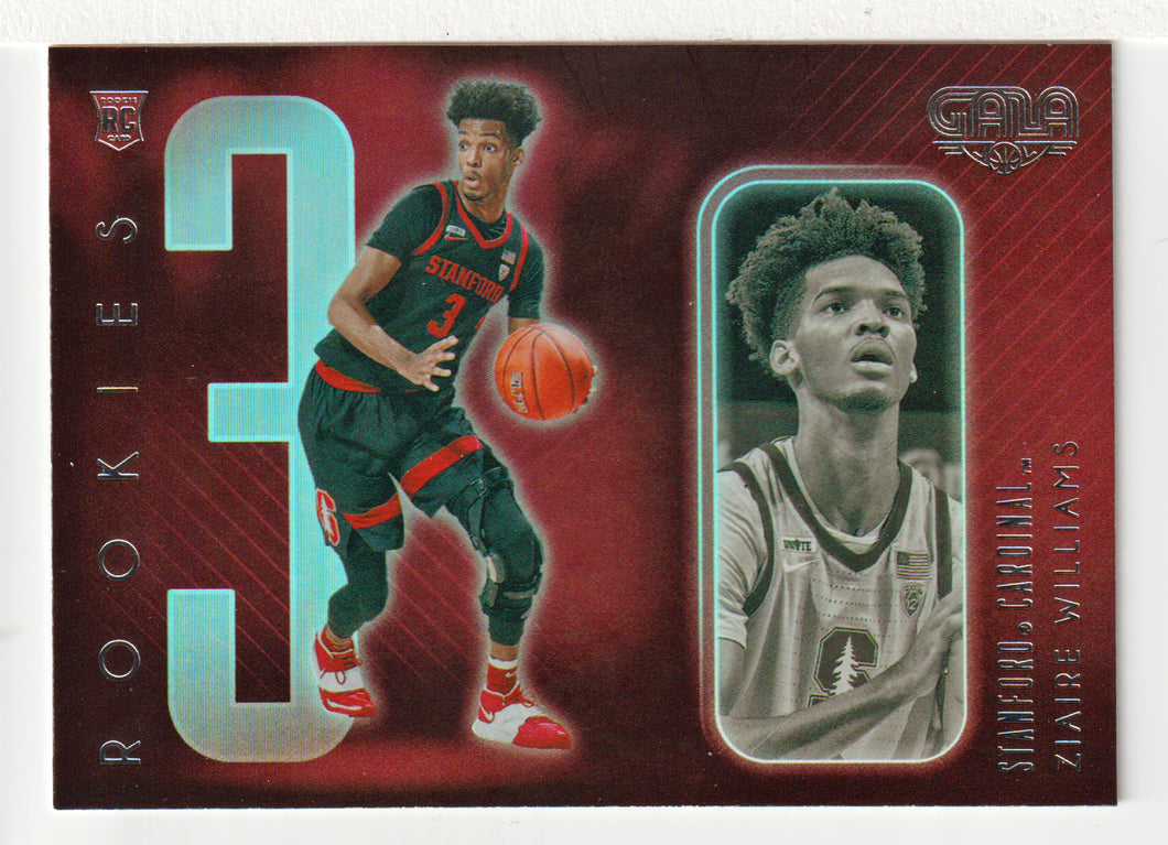 Ziaire Williams - Stanford Cardinal - Gala (NBA - NCAA Basketball Card) 2021-22 Panini Chronicles Draft Picks # 196 Mint