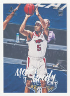 Moses Moody - Arkansas Razorbacks - Luminance (NBA - NCAA Basketball Card) 2021-22 Panini Chronicles Draft Picks # 86 Mint