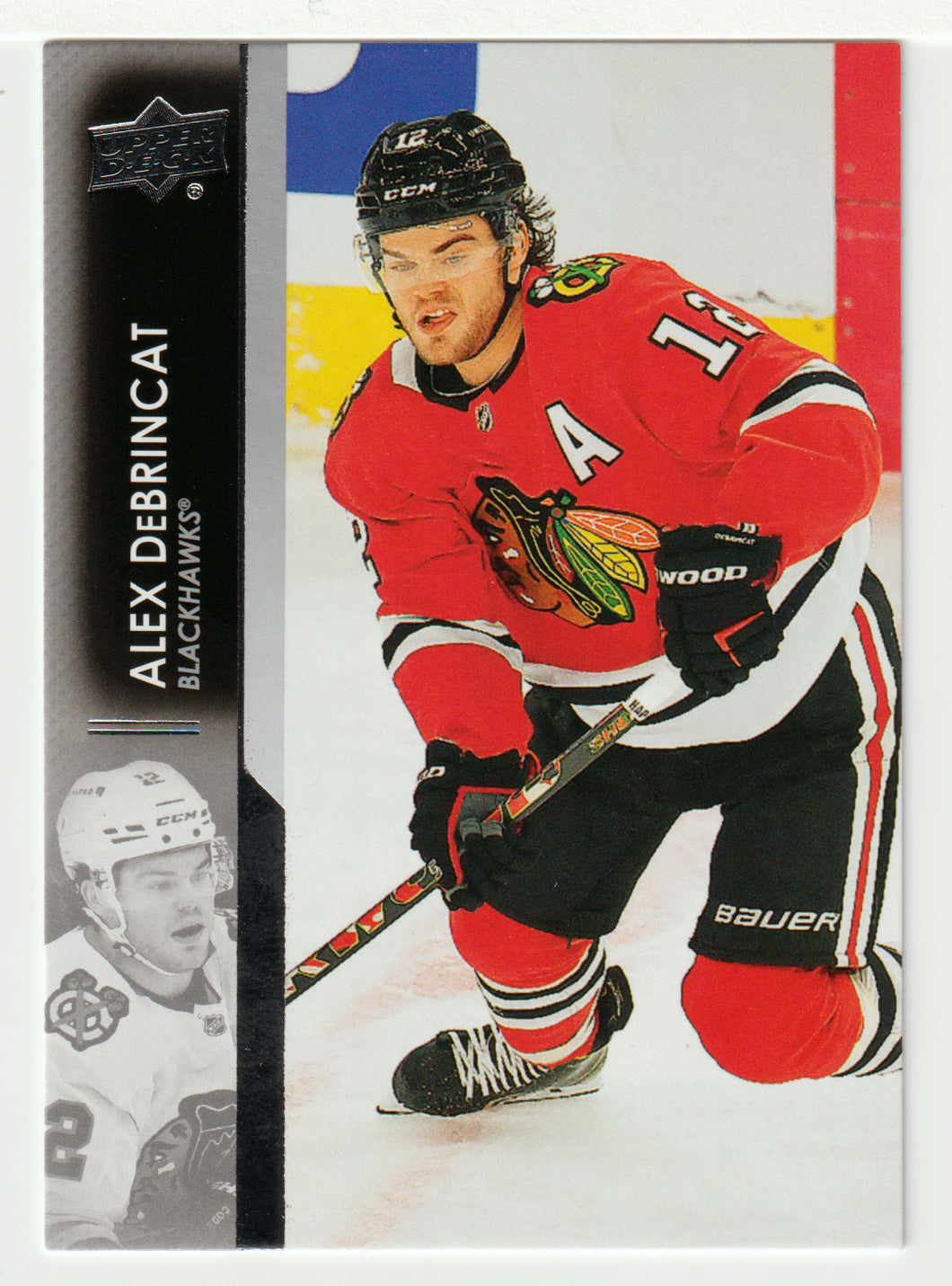 Alex DeBrincat - Chicago Blackhawks (NHL Hockey Card) 2021-22 Upper Deck # 39 Mint