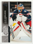 Elvis Merzlikins - Columbus Blue Jackets (NHL Hockey Card) 2021-22 Upper Deck # 54 Mint