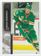 Jordan Greenway - Minnesota Wild (NHL Hockey Card) 2021-22 Upper Deck # 89 Mint
