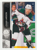 Johan Larsson - Arizona Coyotes (NHL Hockey Card) 2021-22 Upper Deck # 261 Mint