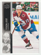 Tyson Jost - Colorado Avalanche (NHL Hockey Card) 2021-22 Upper Deck # 297 Mint