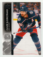 Oliver Bjorkstrand - Columbus Blue Jackets (NHL Hockey Card) 2021-22 Upper Deck # 301 Mint