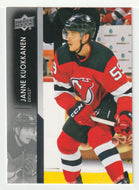 Janne Kuokkanen - New Jersey Devils (NHL Hockey Card) 2021-22 Upper Deck # 356 Mint