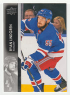 Ryan Lindgren - New York Rangers (NHL Hockey Card) 2021-22 Upper Deck # 369 Mint