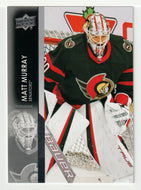 Matt Murray - Ottawa Senators (NHL Hockey Card) 2021-22 Upper Deck # 376 Mint
