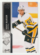 Teddy Blueger - Pittsburgh Penguins (NHL Hockey Card) 2021-22 Upper Deck # 387 Mint