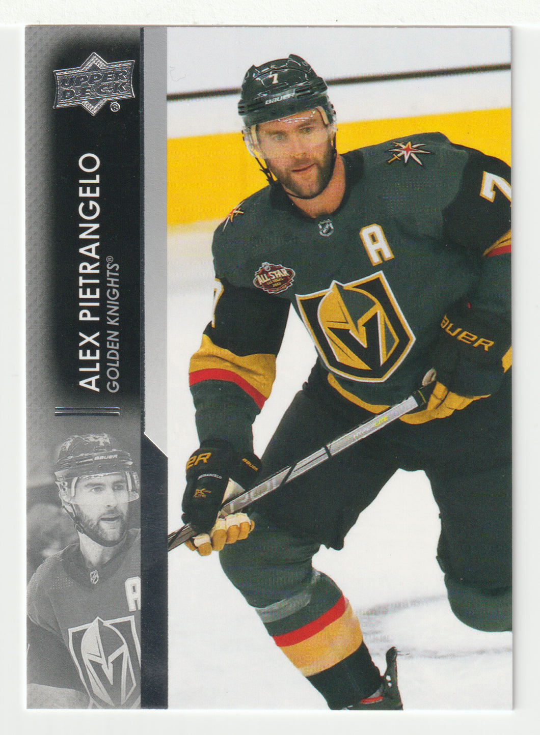 Alex Pietrangelo - Vegas Golden Knights (NHL Hockey Card) 2021-22 Upper Deck # 432 Mint