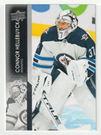 Connor Hellebuyck - Winnipeg Jets (NHL Hockey Card) 2021-22 Upper Deck # 446 Mint