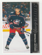 Gregory Hofmann RC - Columbus Blue Jackets - Young Guns (NHL Hockey Card) 2021-22 Upper Deck # 486 Mint
