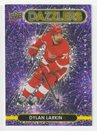 Dylan Larkin - Detroit Red Wings - Dazzlers (NHL Hockey Card) 2021-22 Upper Deck # DZ-69 Mint