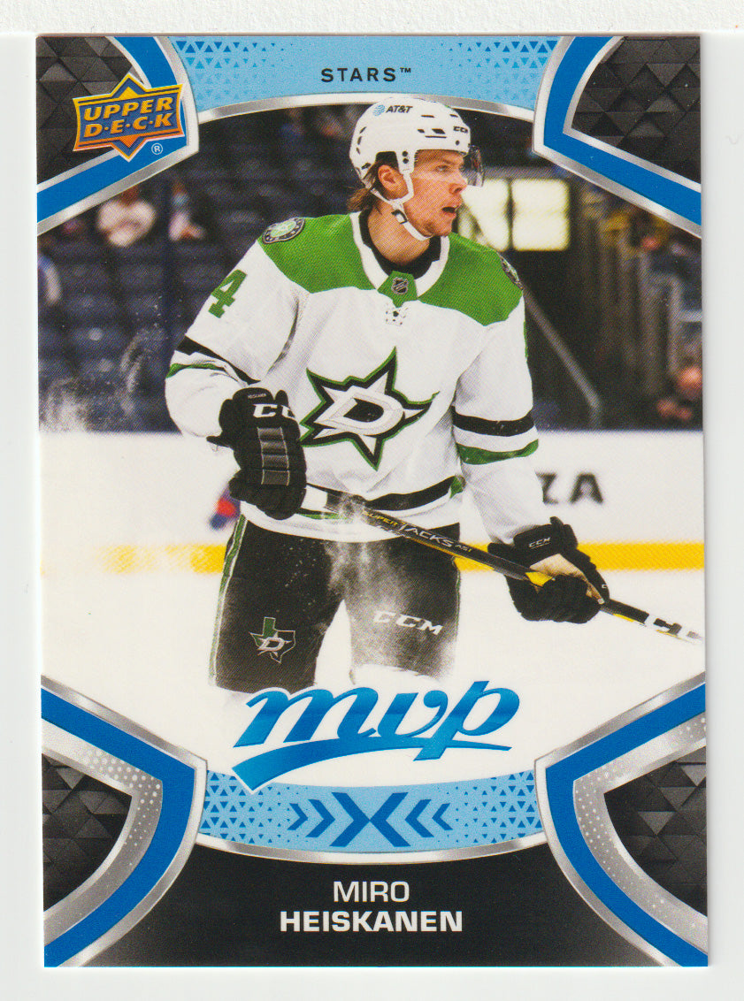 Miro Heiskanen - Dallas Stars (NHL Hockey Card) 2021-22 Upper Deck MVP Factory Set # 4 Mint