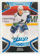 Brock Boeser - Vancouver Canucks (NHL Hockey Card) 2021-22 Upper Deck MVP Factory Set # 6 Mint