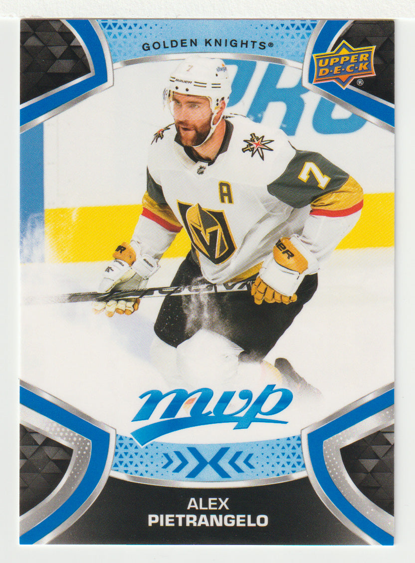 Alex Pietrangelo - Vegas Golden Knights (NHL Hockey Card) 2021-22 Upper Deck MVP Factory Set # 7 Mint