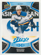 Brayden Schenn - St. Louis Blues (NHL Hockey Card) 2021-22 Upper Deck MVP Factory Set # 10 Mint