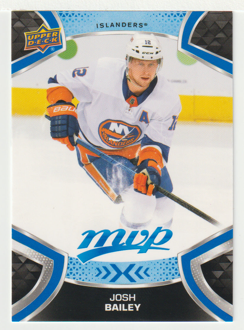 Josh Bailey - New York Islanders (NHL Hockey Card) 2021-22 Upper Deck MVP Factory Set # 12 Mint