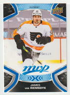 James van Riemsdyk - Philadelphia Flyers (NHL Hockey Card) 2021-22 Upper Deck MVP Factory Set # 25 Mint