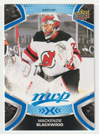 Mackenzie Blackwood - New Jersey Devils (NHL Hockey Card) 2021-22 Upper Deck MVP Factory Set # 29 Mint