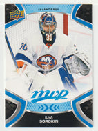 Ilya Sorokin - New York Islanders (NHL Hockey Card) 2021-22 Upper Deck MVP Factory Set # 30 Mint