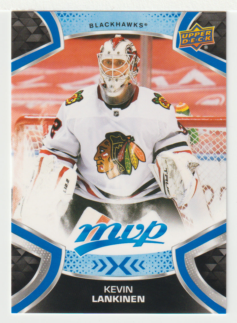 Kevin Lankinen - Chicago Blackhawks (NHL Hockey Card) 2021-22 Upper Deck MVP Factory Set # 32 Mint