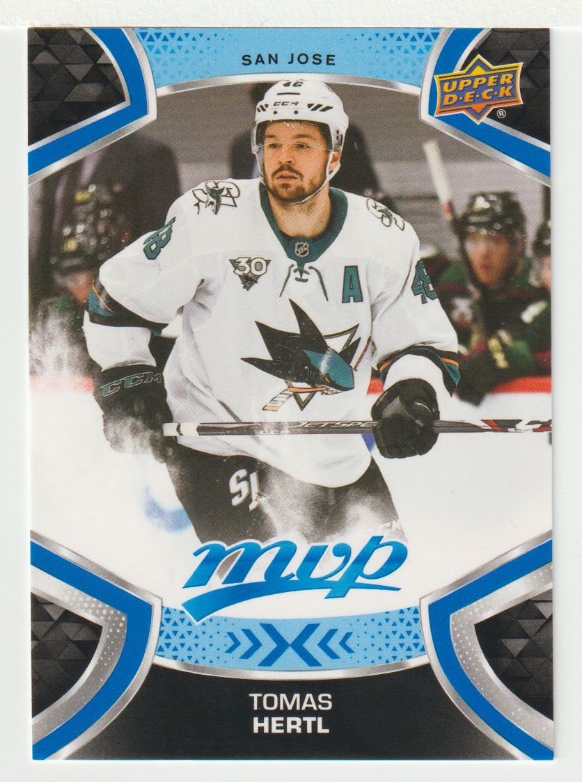 Tomas Hertl - San Jose Sharks (NHL Hockey Card) 2021-22 Upper Deck MVP Factory Set # 48 Mint