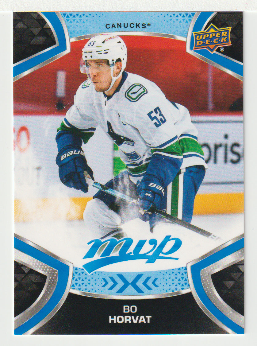 Bo Horvat - Vancouver Canucks (NHL Hockey Card) 2021-22 Upper Deck MVP Factory Set # 53 Mint