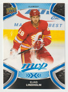 Elias Lindholm - Calgary Flames (NHL Hockey Card) 2021-22 Upper Deck MVP Factory Set # 54 Mint